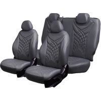 Чехлы Премиум Экокожа Байрон Президент|Жук на Volkswagen Amarok (2010+)