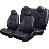 Чехлы Премиум Экокожа Байрон Президент|Жук на Volkswagen Amarok (2010+)