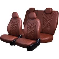 Чехлы Премиум Экокожа Байрон Президент|Жук на Volkswagen Amarok (2010+)