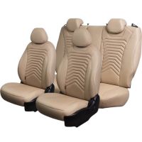 Чехлы Премиум Экокожа Байрон Президент|Жук на Volkswagen Amarok (2010+)