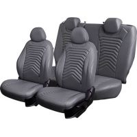 Чехлы Премиум Экокожа Байрон Президент|Жук на Volkswagen Amarok (2010+)