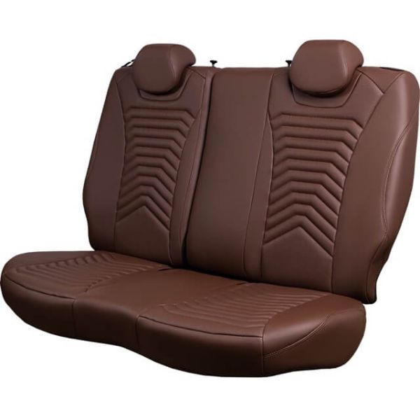 Чехлы Премиум Экокожа Байрон Президент|Жук на Volkswagen Amarok (2010+)