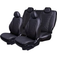 Чехлы Премиум Экокожа Байрон Президент|Жук на Volkswagen Amarok (2010+)