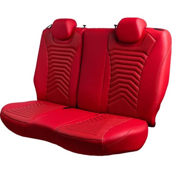 Чехлы Премиум Экокожа Байрон Президент|Жук на Volkswagen Amarok (2010+)